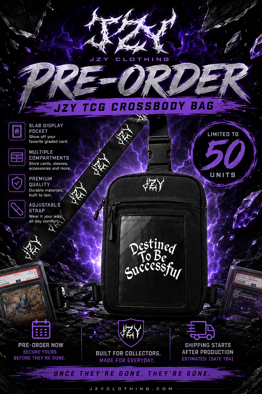 [PRE-ORDER] JZY TCG Crossbody Bag